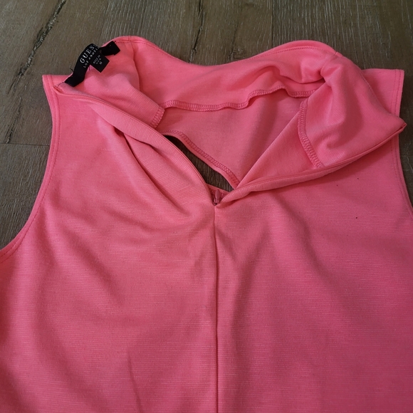 Guess Y2K Hit Pink Crop Top Size Medium - Picture 3 of 8